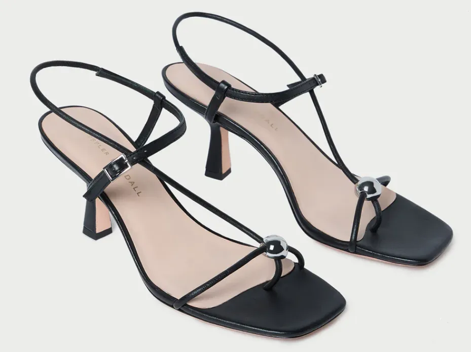 Leather Wedge Sandals