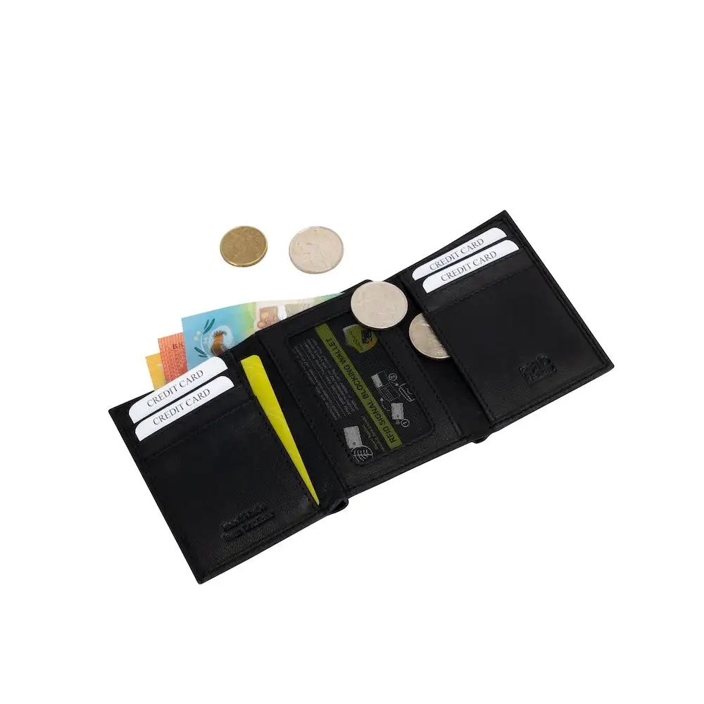 Trifold  Leather Wallet