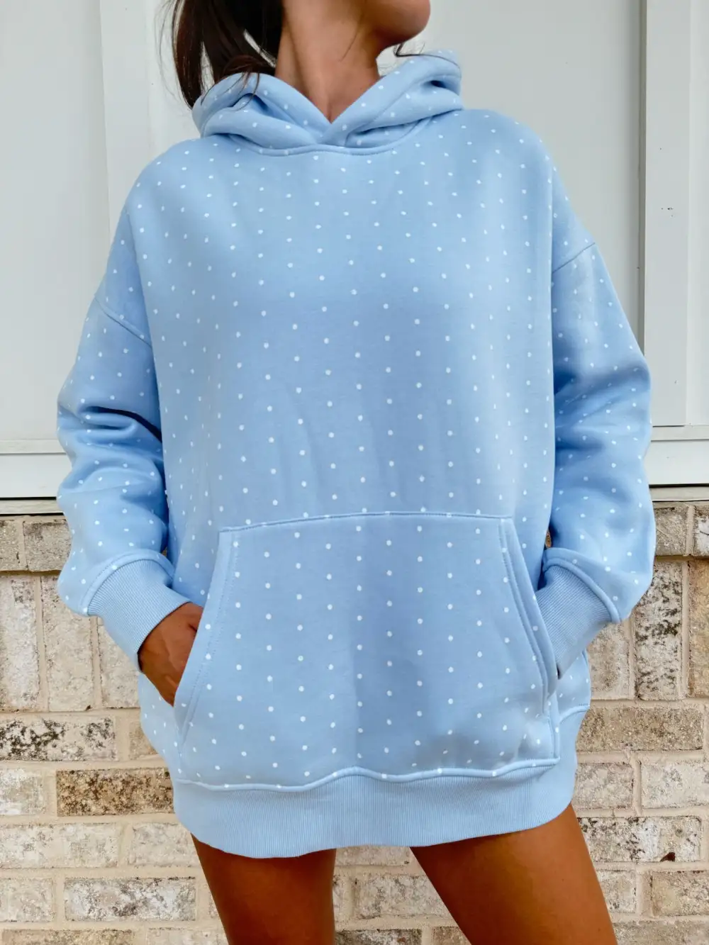 Polka Dot Hoodie