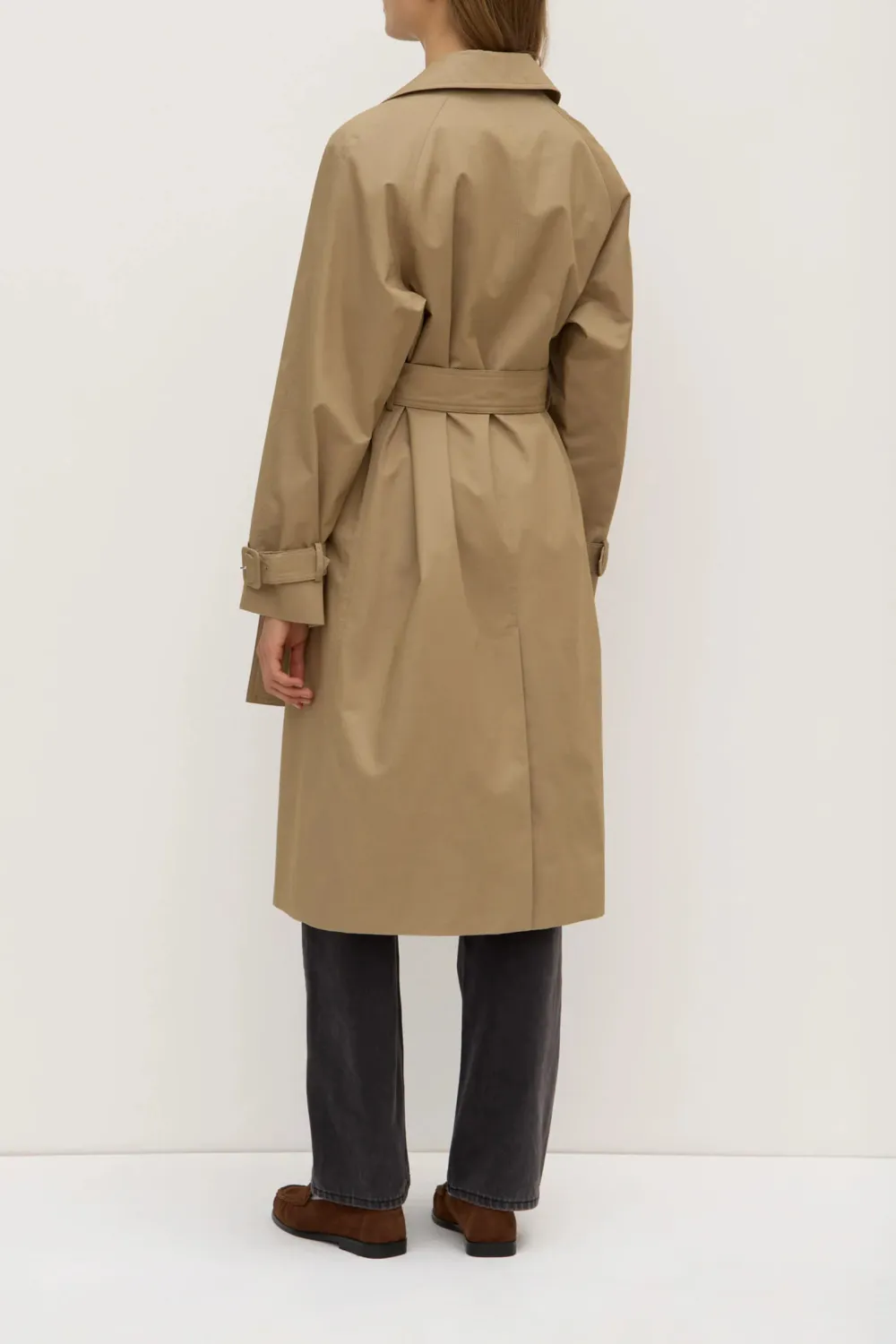 Cotton Raglan Sleeve Coat