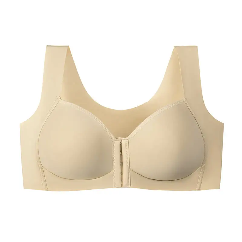 Front Closure Full Coverage Bra Wireless Bra