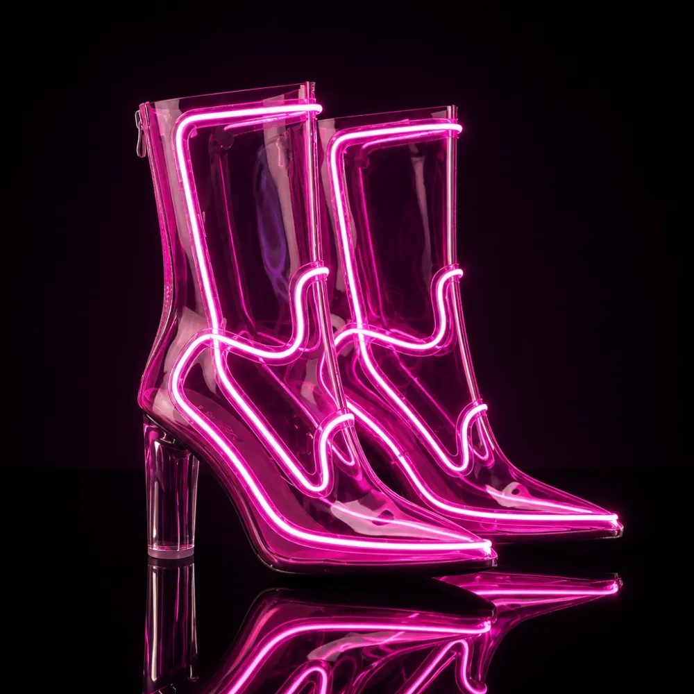 LED Light-Up High Heels