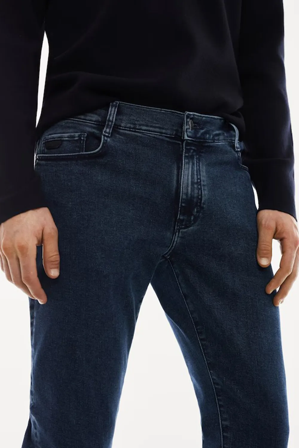Casual Style Slim-Fit Jeans