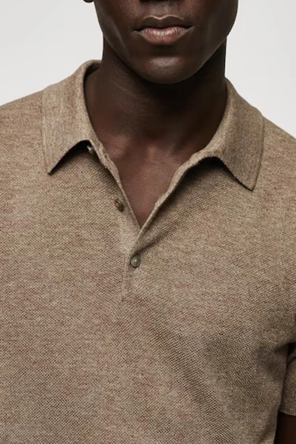 Knit Cotton Polo Shirt