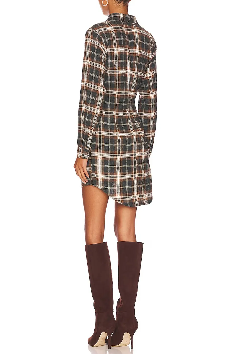 Lapel Mini Dress