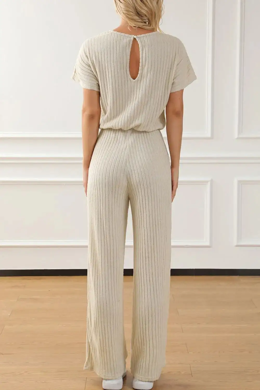 Everyday Knit Ribbed Jumpsuit