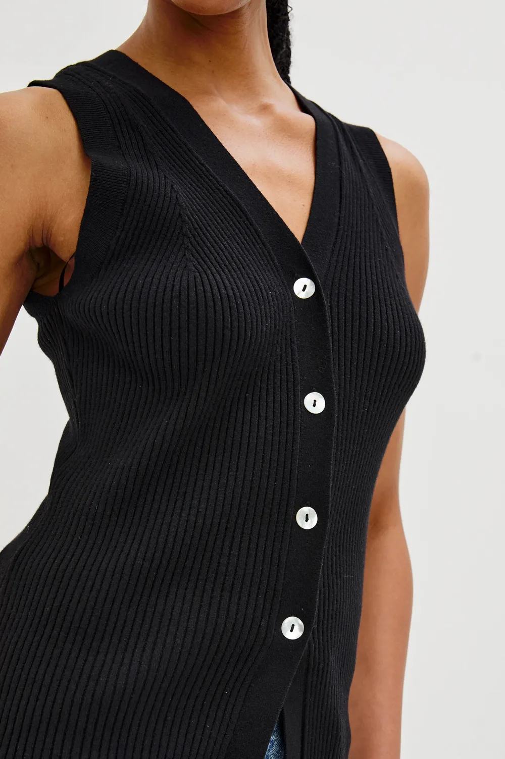 Simple Style V-Neck Women's Tank Top
