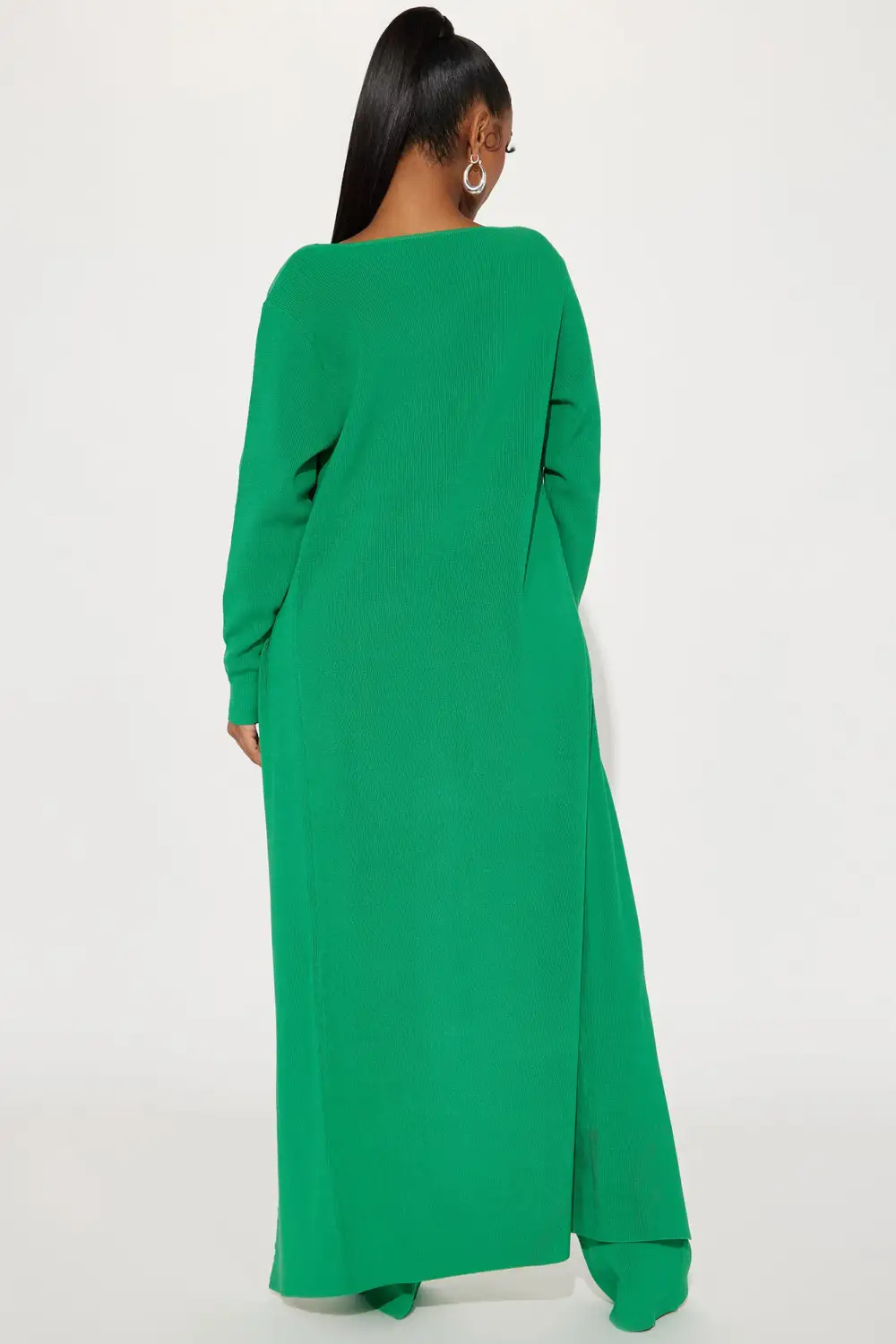 Jamie 3 Piece Sweater Pant Set - Green