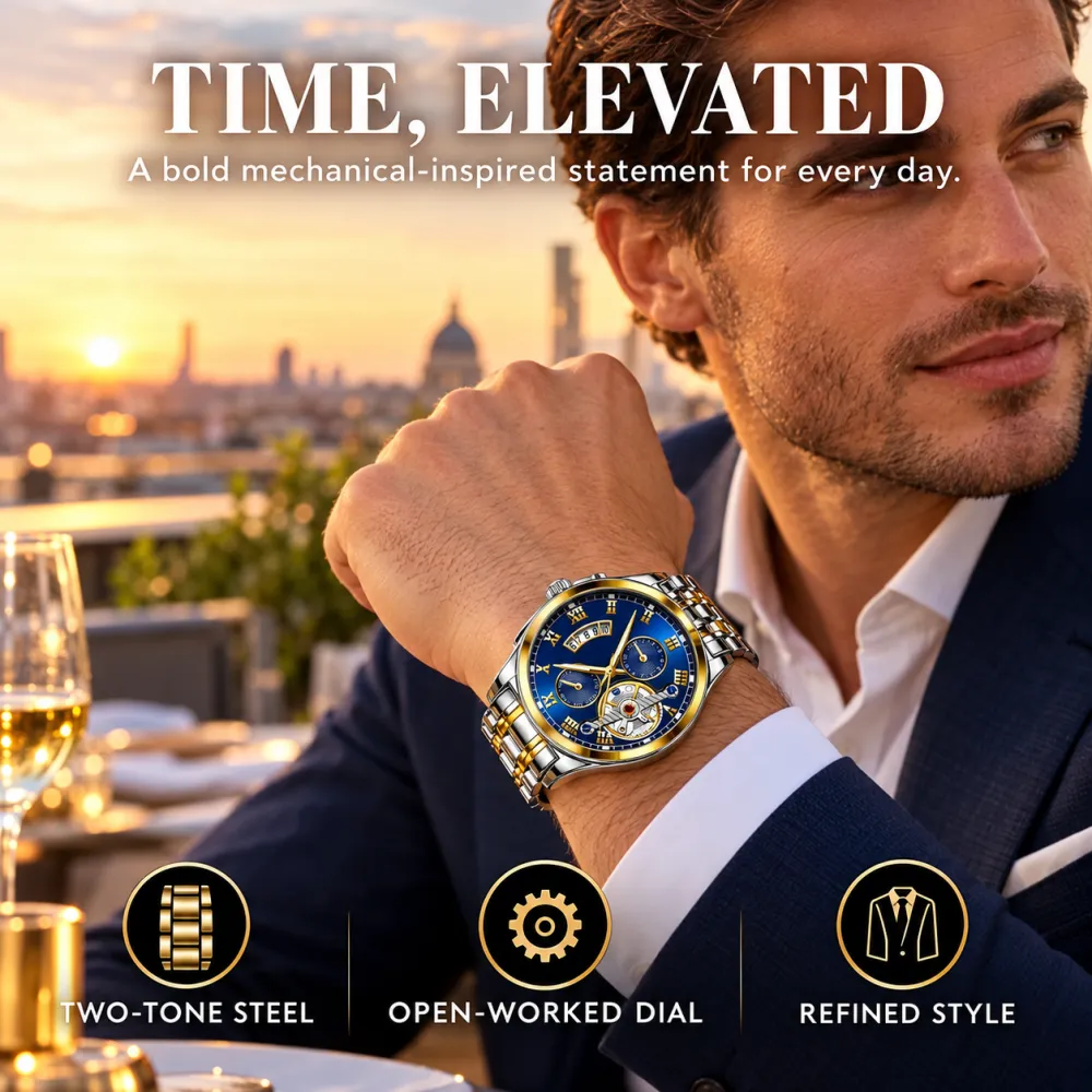Waterproof Luminous Men's Watch