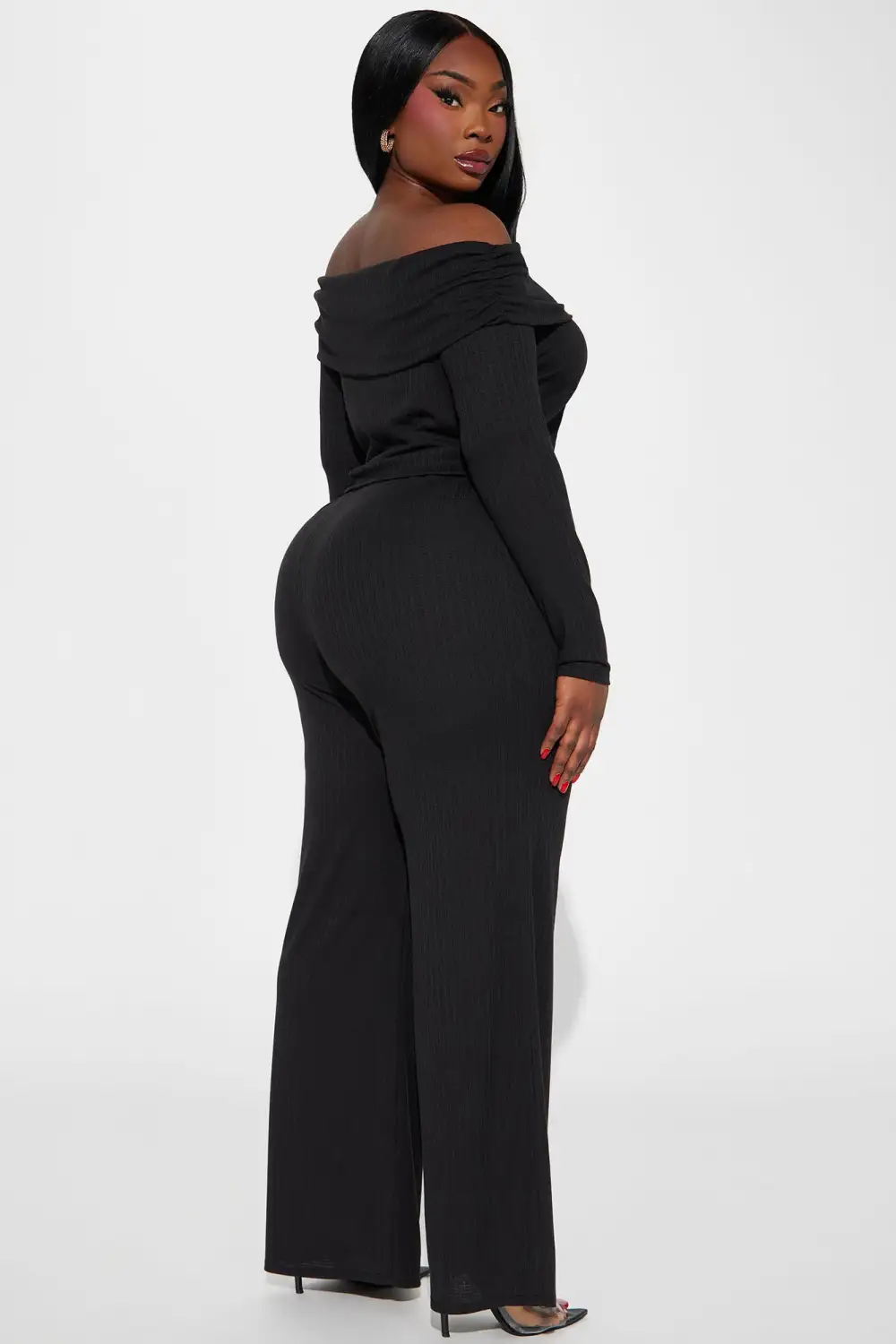 Always A Beauty Pant Set - Black