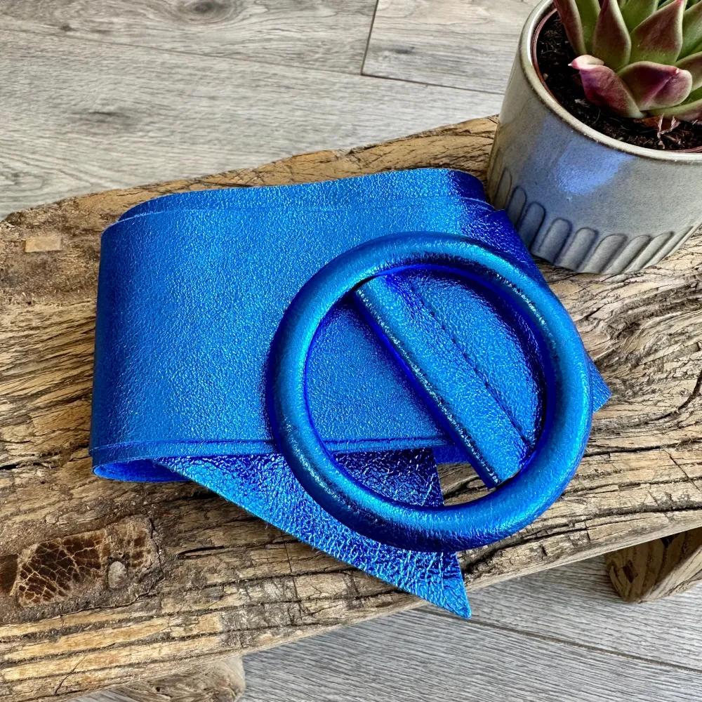 Everyday Leather Circle Buckle Belt