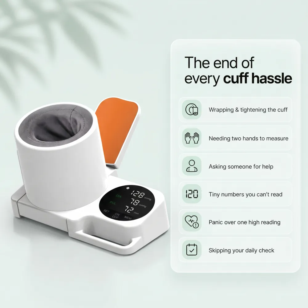 Slide-In Blood Pressure Monitor