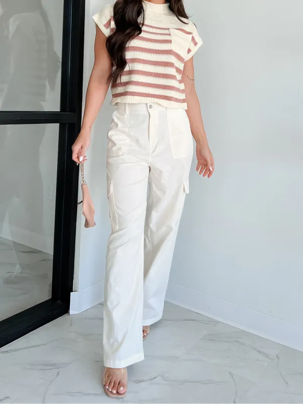 Striped Sweater Top