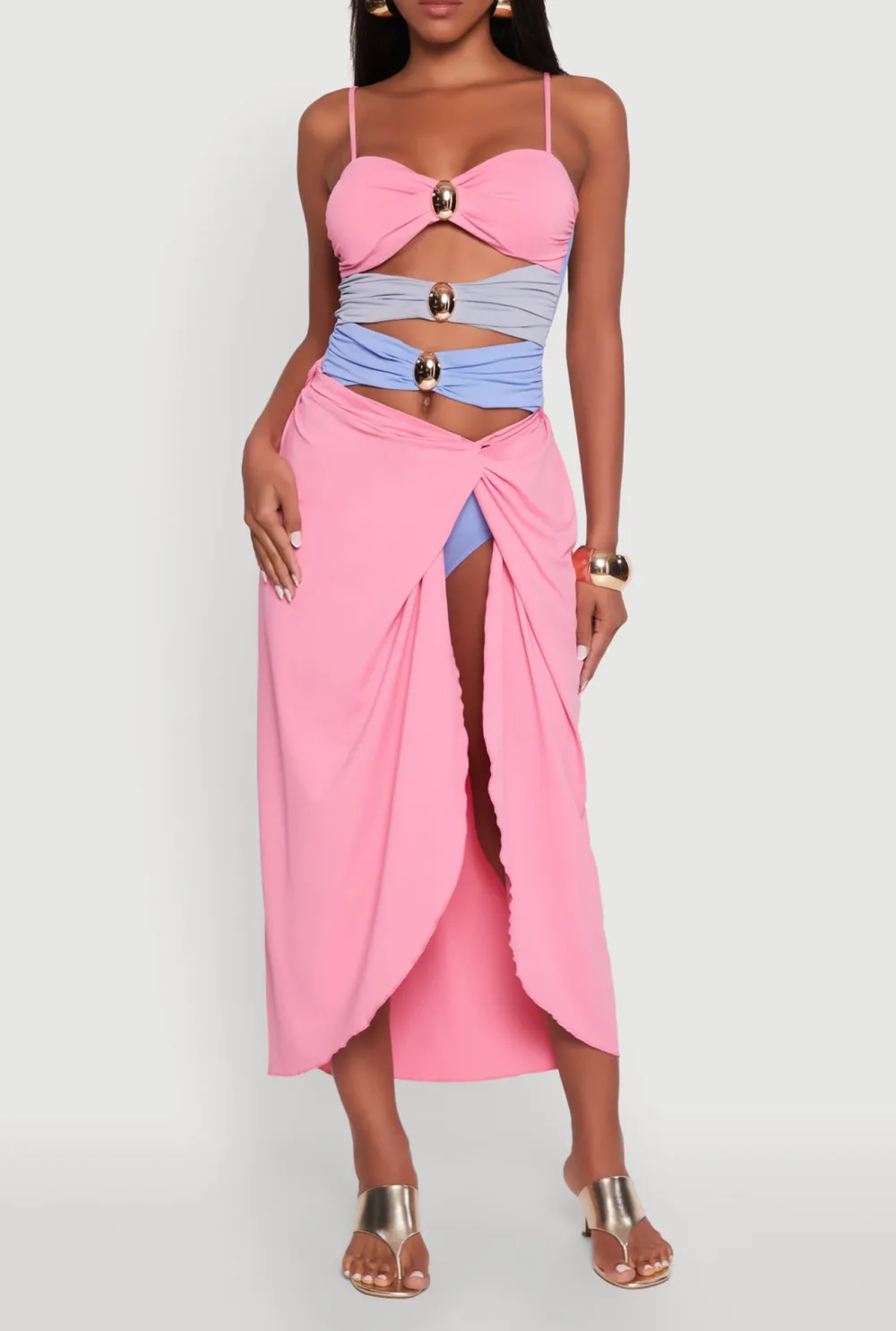 Tulip Shaped Bikini Skirt