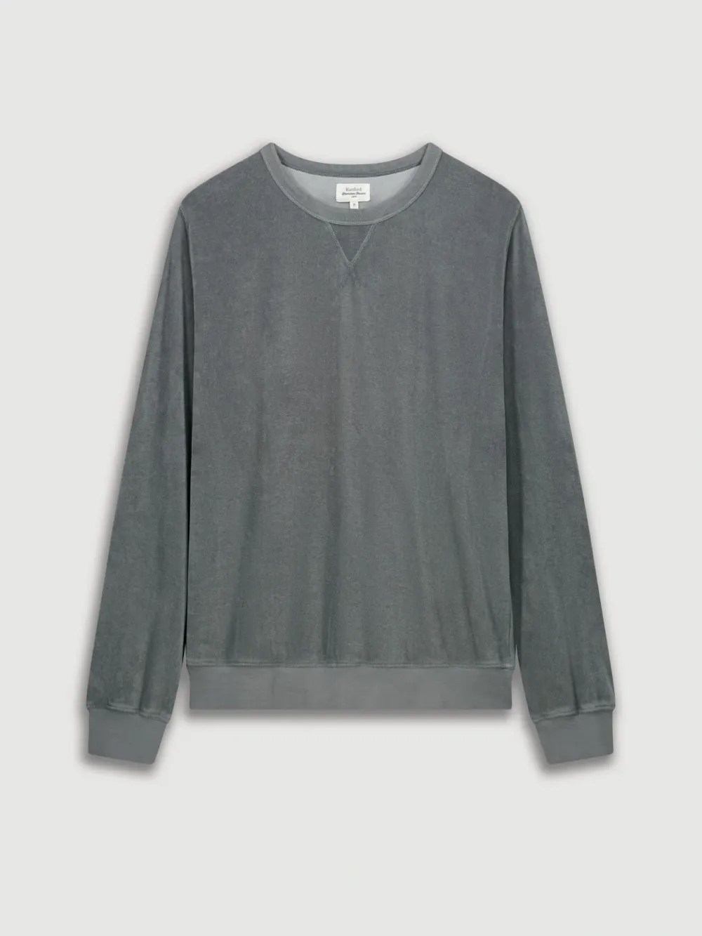 Men's Olive Green Crew Neck Sweater