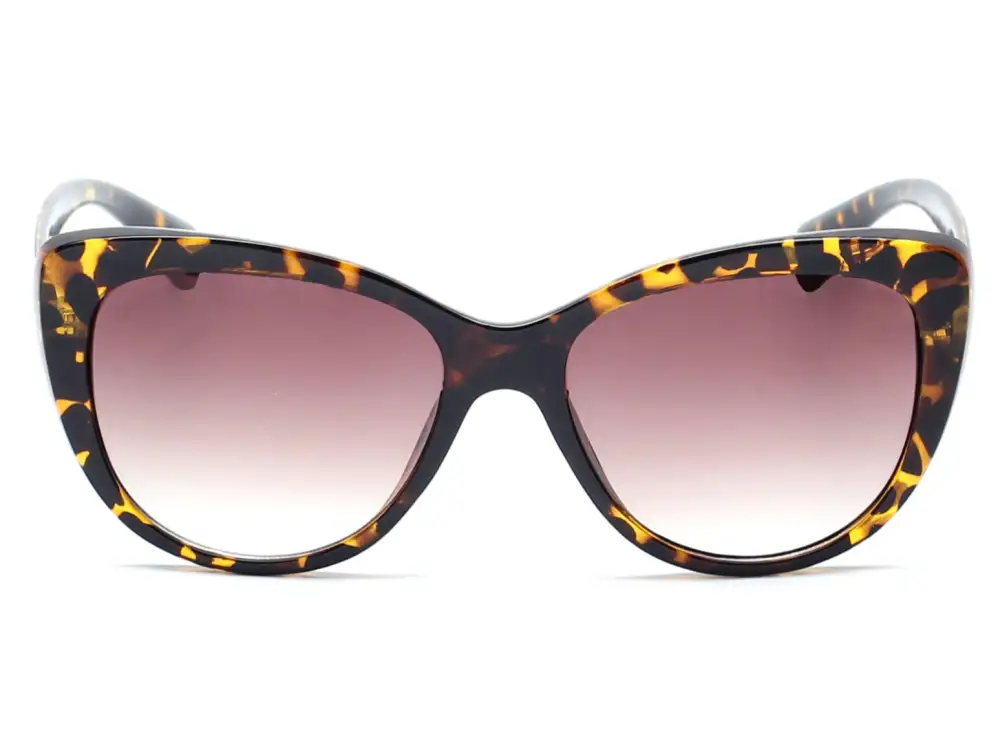 Deluxe Bold Pillow Frame Cat-Eye Sunglasses