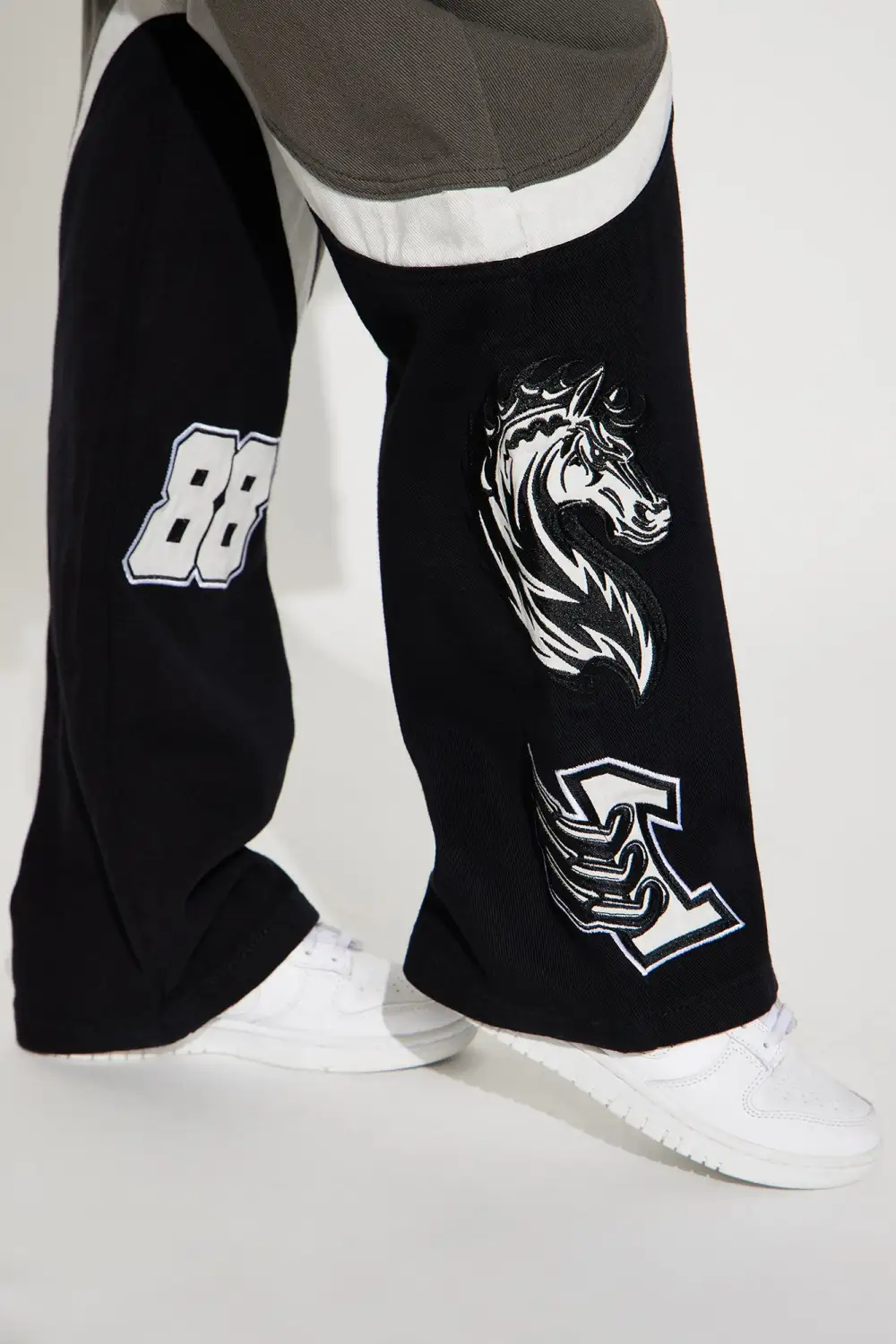 Full Speed Ahead Pant Set - Grey