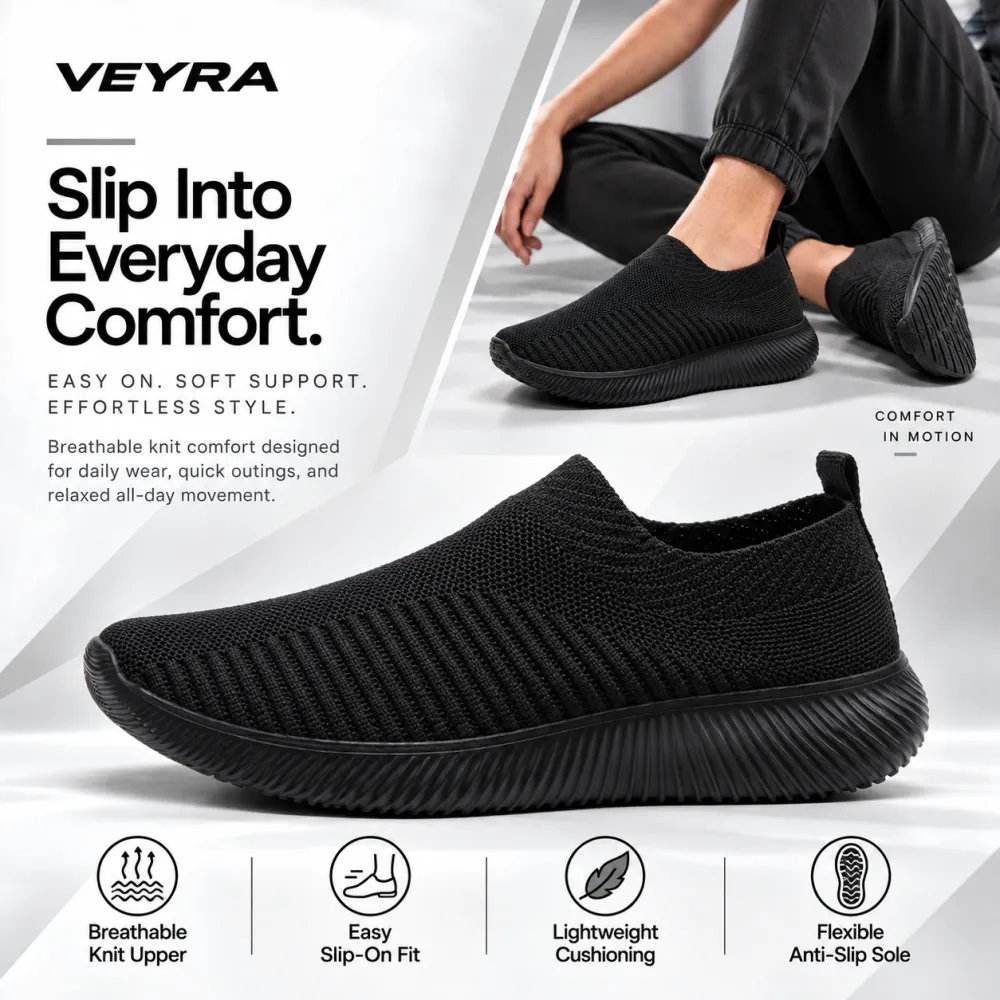 Stretch Fabric Sock Sneakers