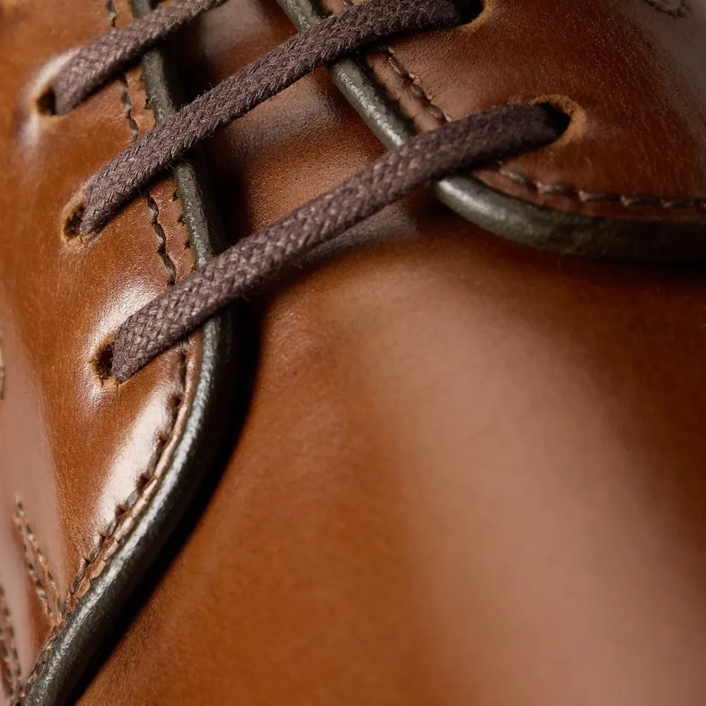 Commuting Style Leather Plain-toe Shoe