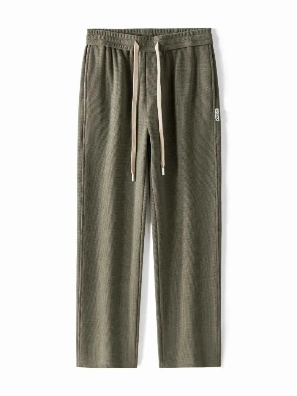 Relaxed Fit Drawstring Wide Leg Pants