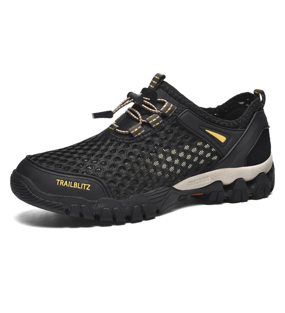 Men's Water Shoes Hiking Shoes 2026 Breathable Mesh Lightweight Outdoor Trekking Low-Top Sneakers