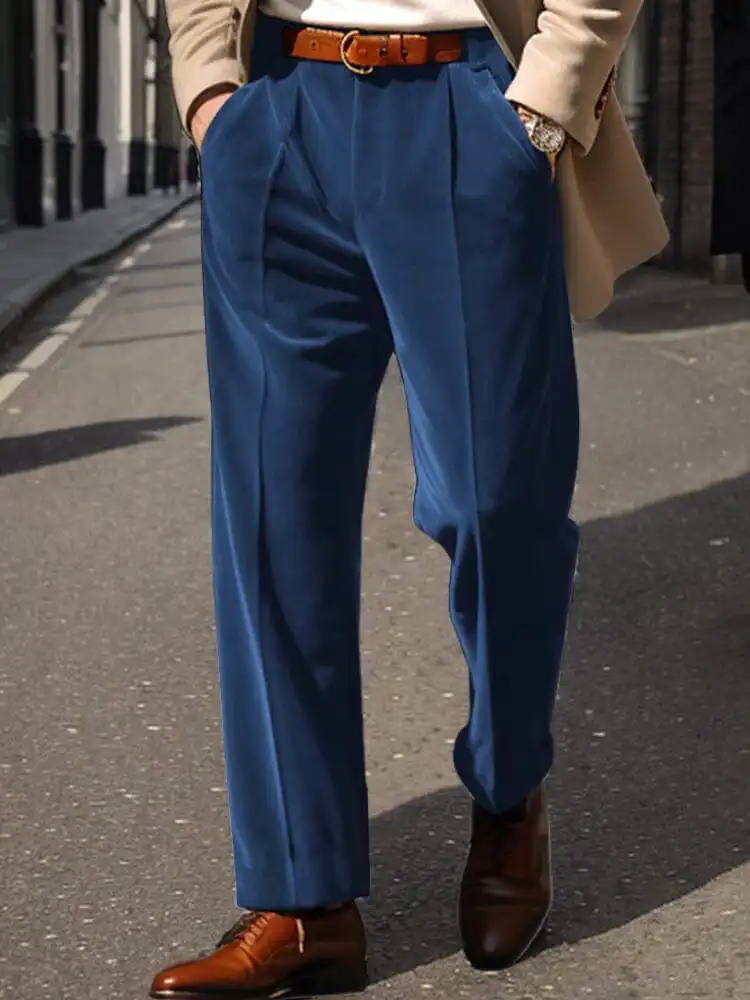 Easywear Textured Dress Pants