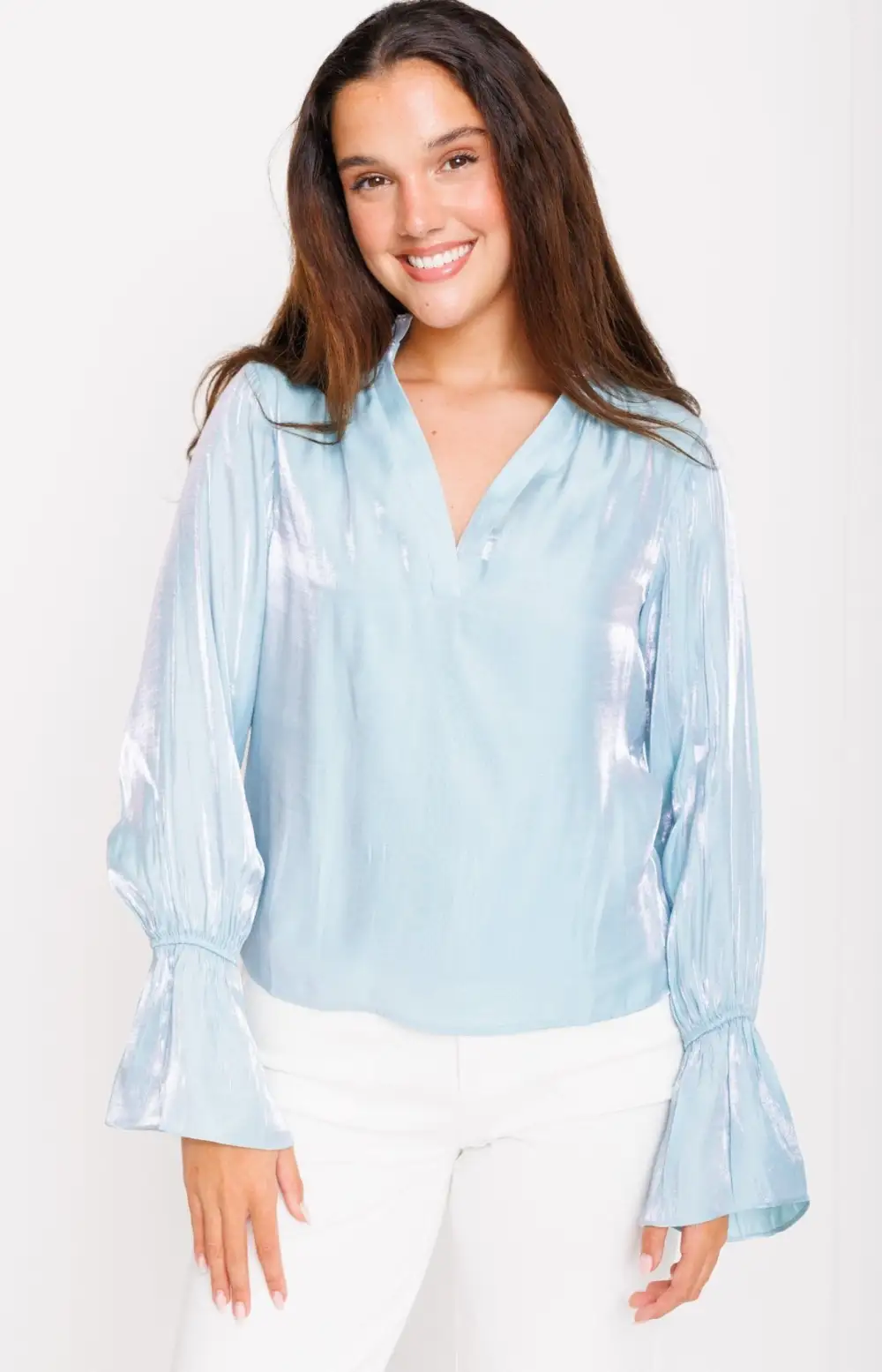 Denise Blouse, SKY BLUE