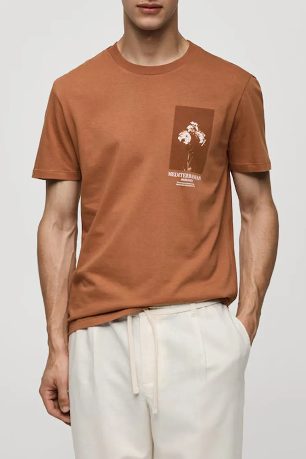 Slim-Fit 100% Printed Cotton T-Shirt