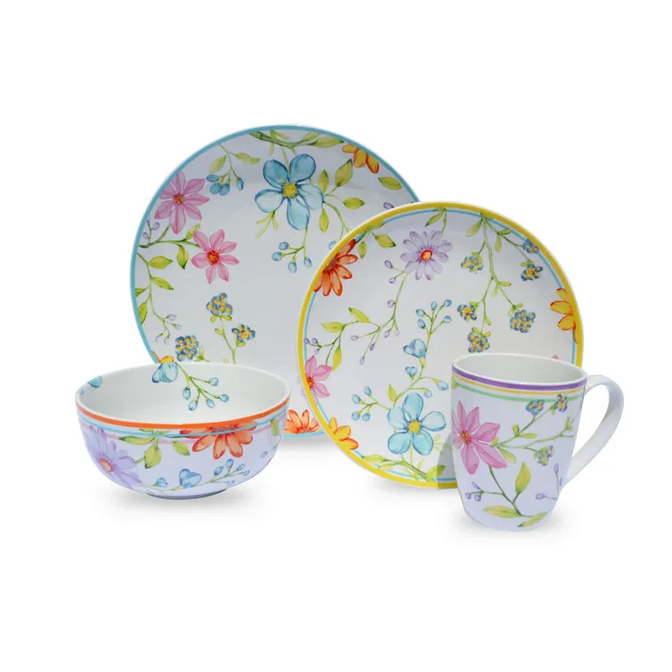 Charlotte 16 Piece Dinnerware Set