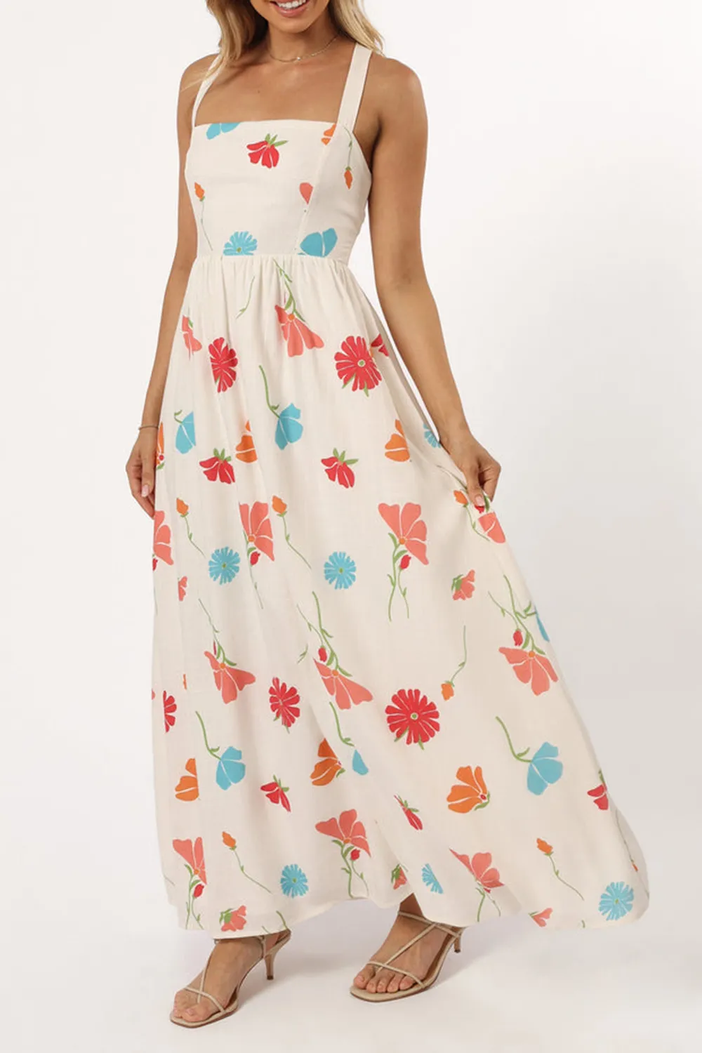 HAZEL MAXI DRESS - MULTI FLORAL