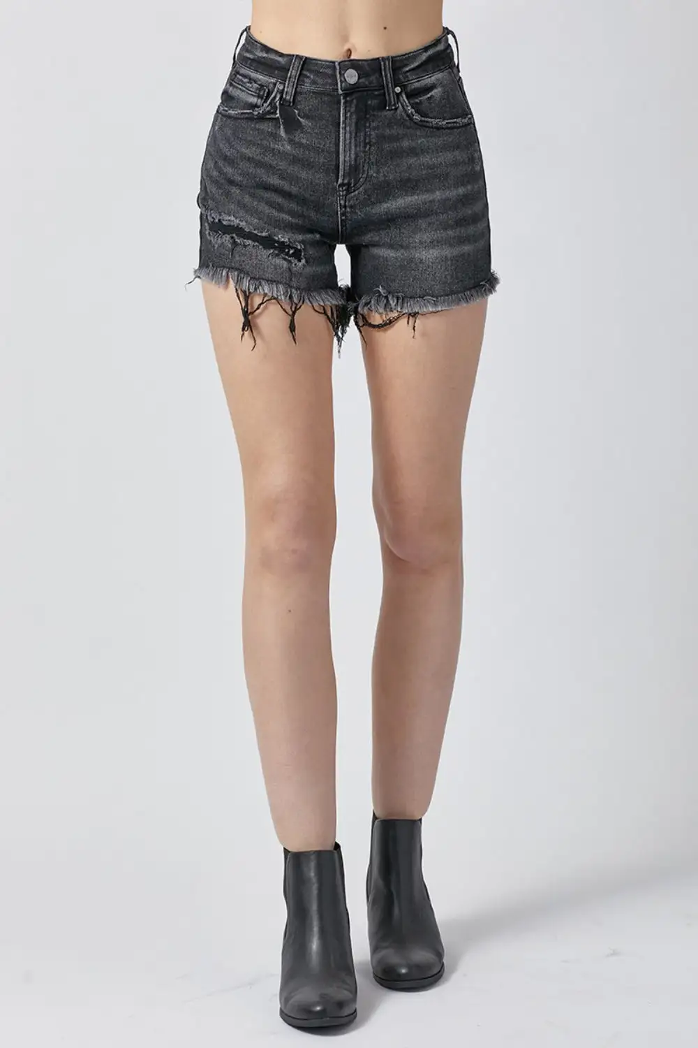 Streetwear Simple Pocket Detail Shorts