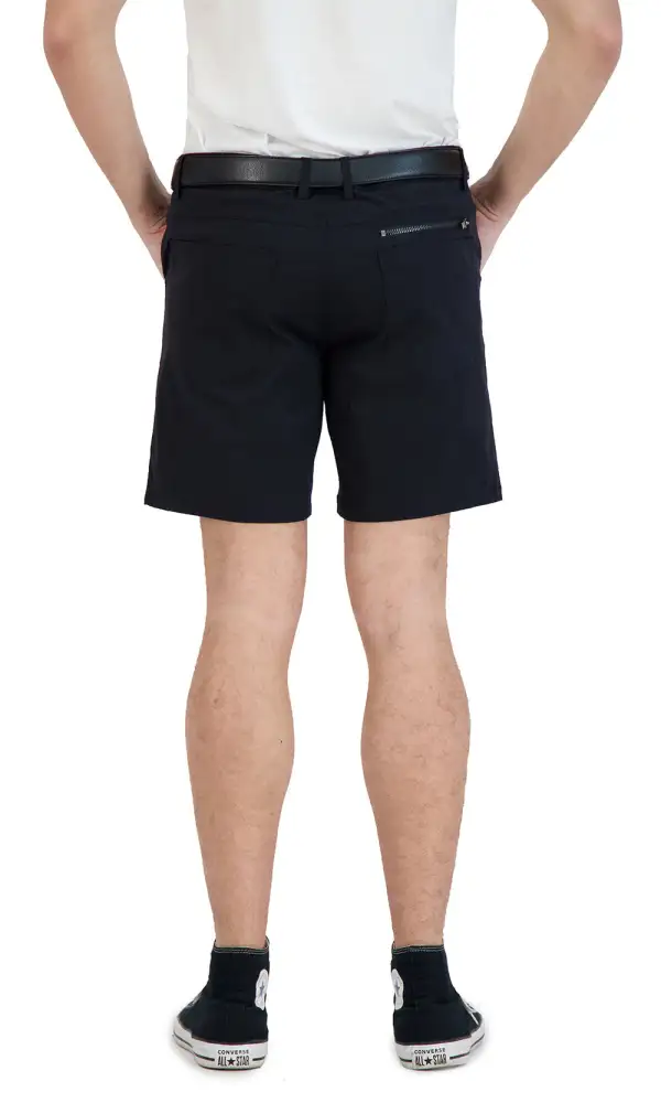 Stretch Denim Shorts
