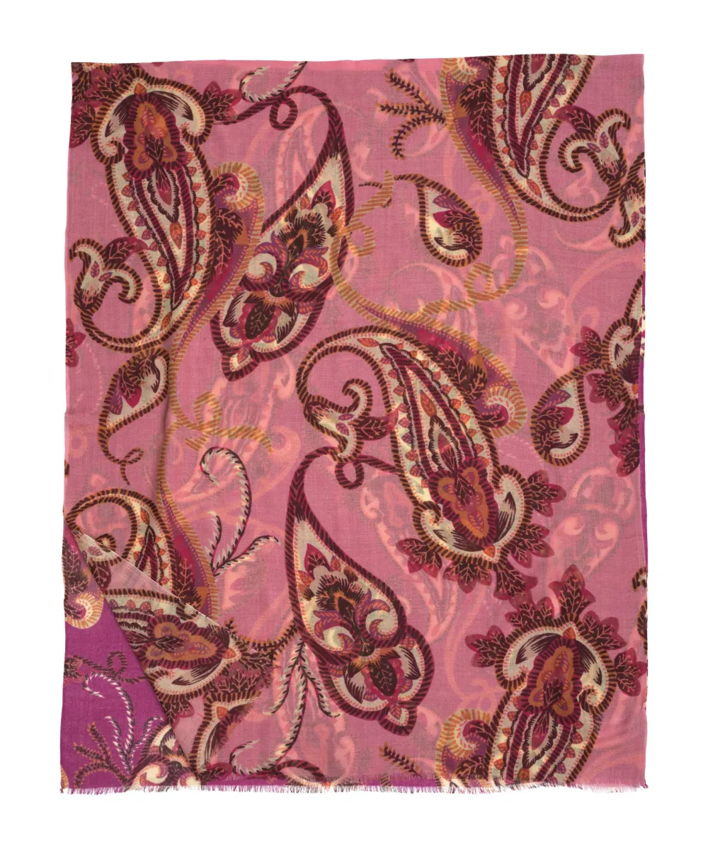 Casual Style Traditional Paisley Wrap