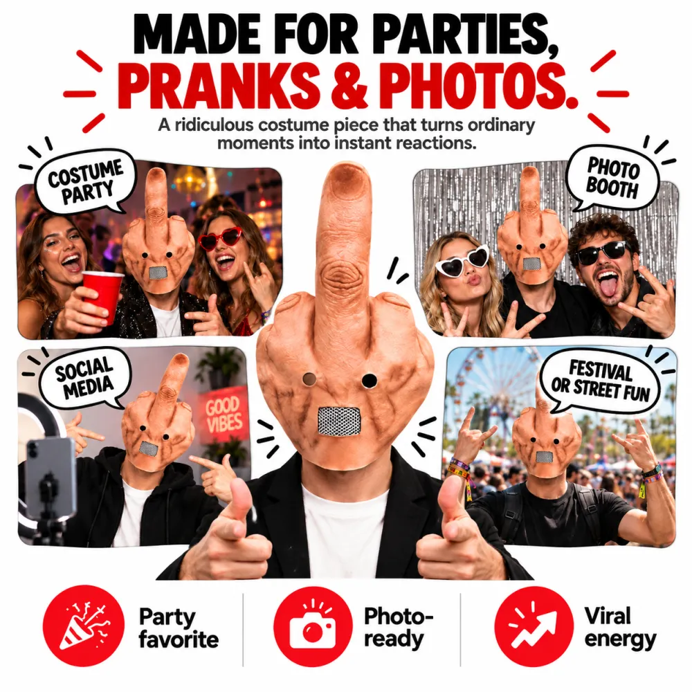 The Ultimate Laugh Mask™ – The Viral Prank Costume Mask That Turns Every Party Into a Comedy Show