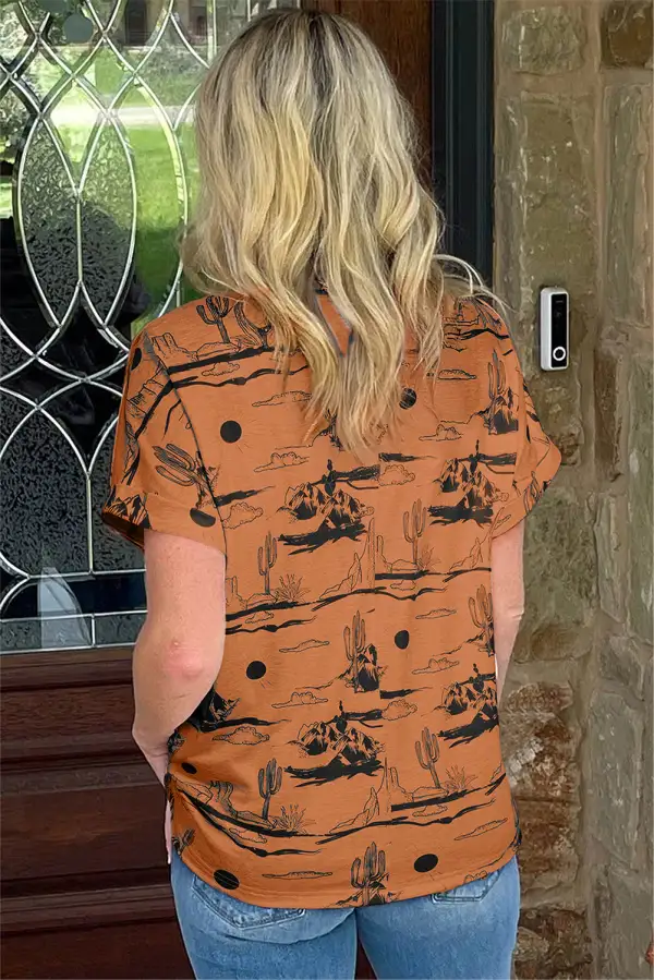 Airy Drop Shoulder Crew Neck Tee