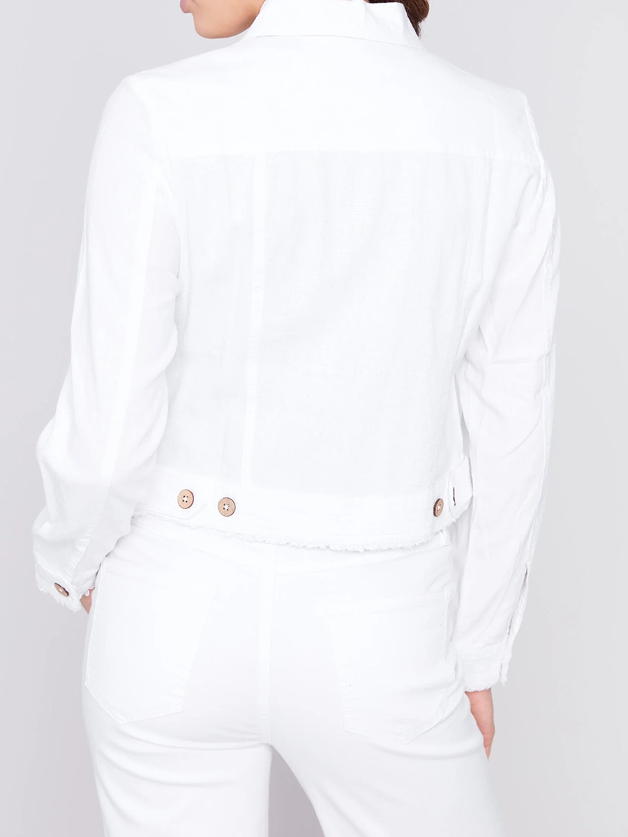 Soft And Breathable Linen Simple Jacket