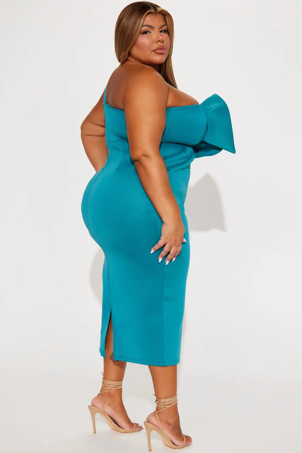 Lily Floral Maxi Dress - Teal