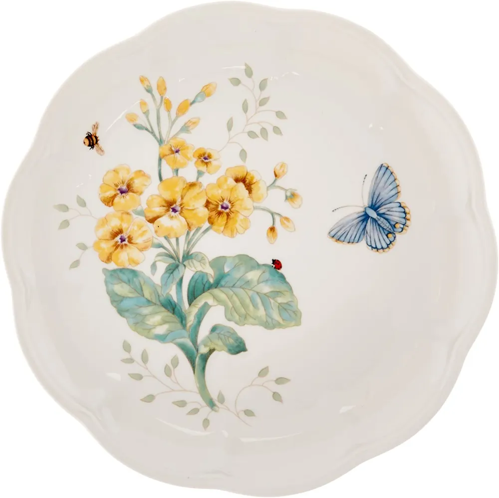 Lenox 865075 Butterfly Meadow 28-Piece Dinnerware Set