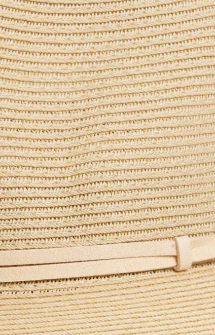 Natural Apricot Straw Hat