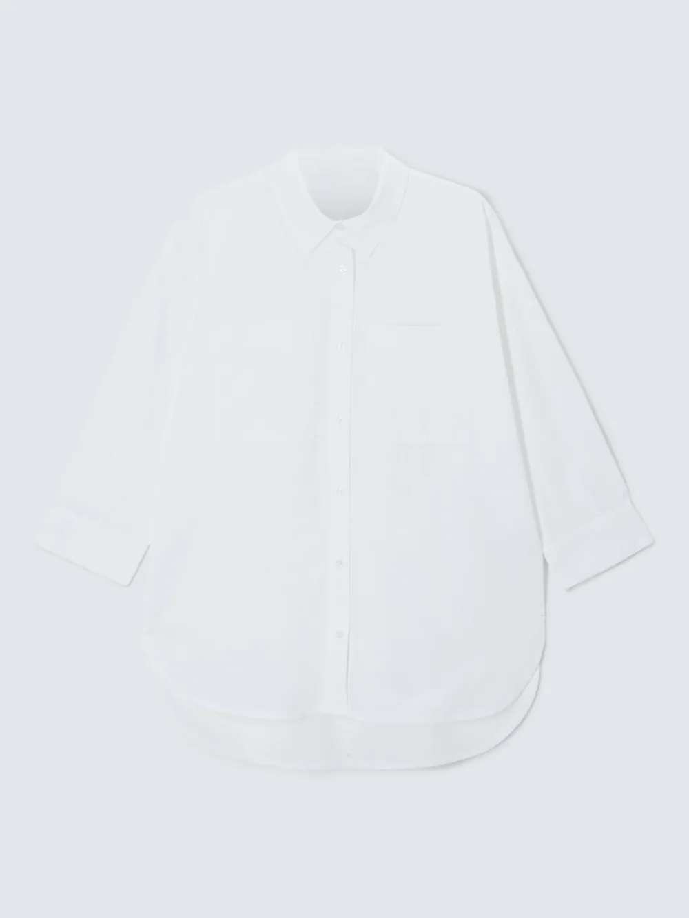 Curved Hem Shirt