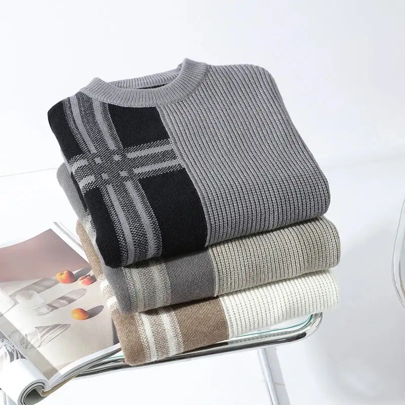 Ribbed Texture Knit Sweater