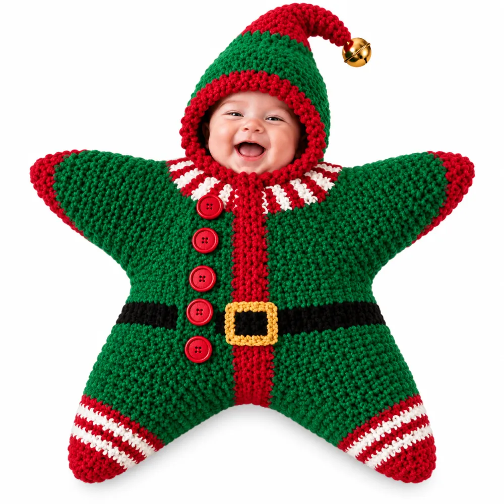 Baby's First Christmas Keepsake Star Outfit