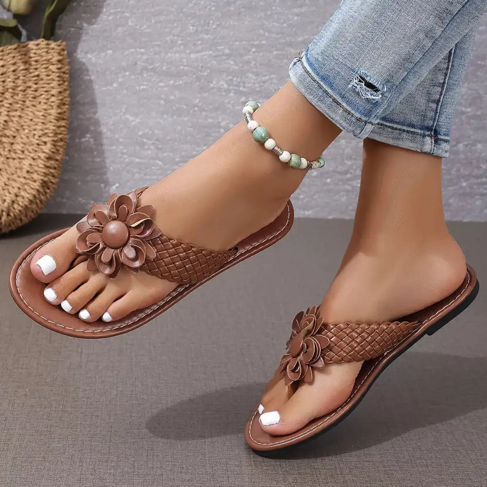 Flower Toe Sandals