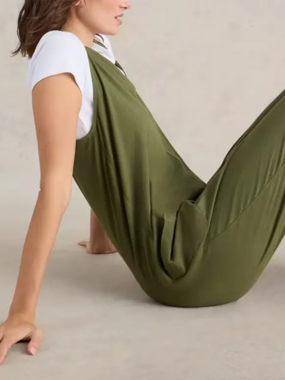 Jersey V Neck Jumpsuit