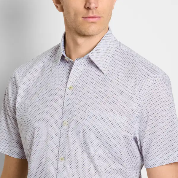 Clean Pattern Short Sleeve Shirt