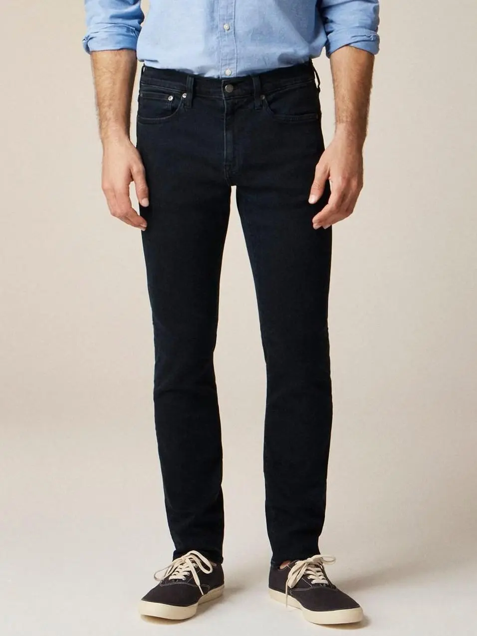 Slim Fit Dark Blue Men's Jeans