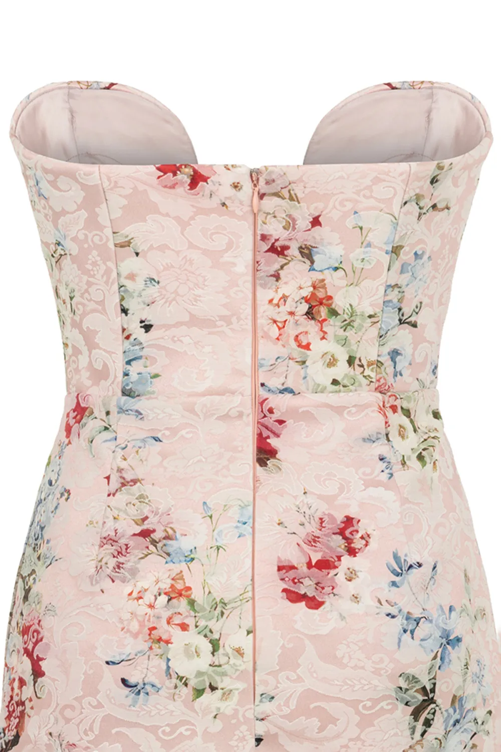 Flora Mini Dress-Pink