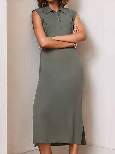 Polo Midi Dress