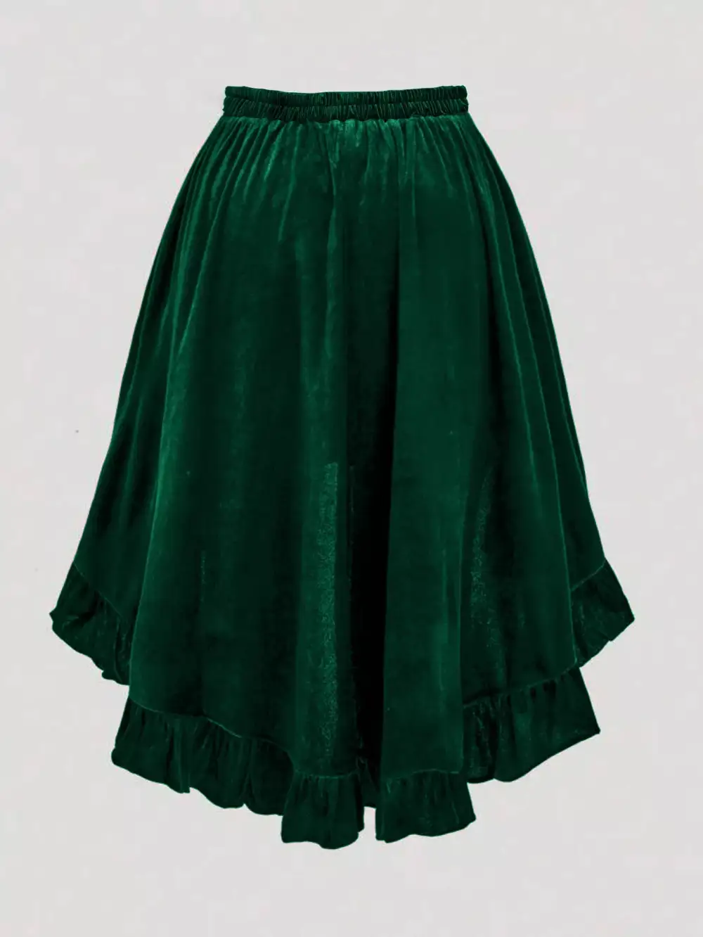 Ruffle Ruffled Skirt