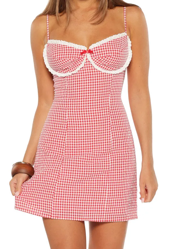 Gingham Mini Dress